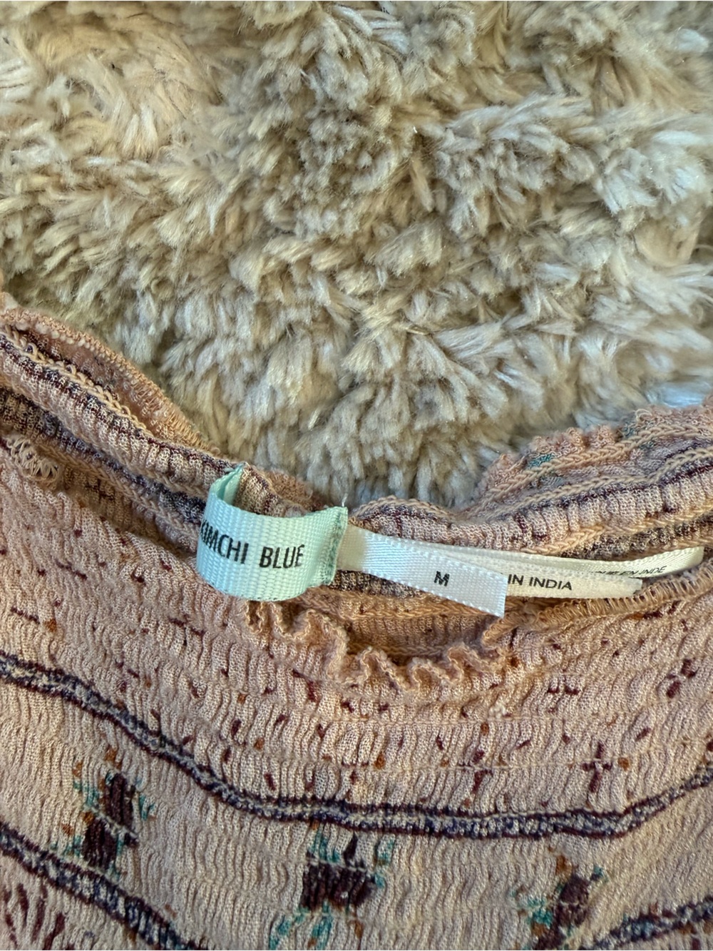 Urban Outfitters Pink Floral & Geometric Maxi Dress - Picture 2 of 2